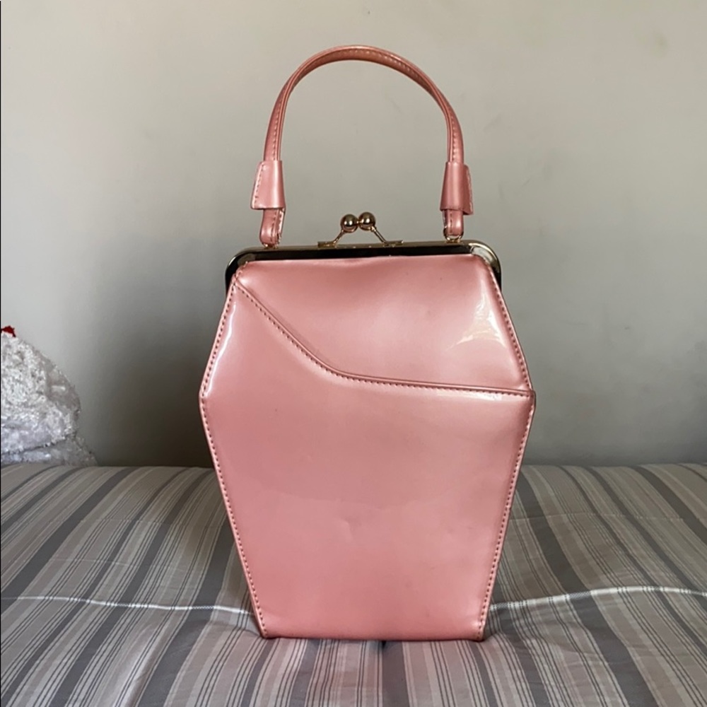 Pink Tatyana coffin bag